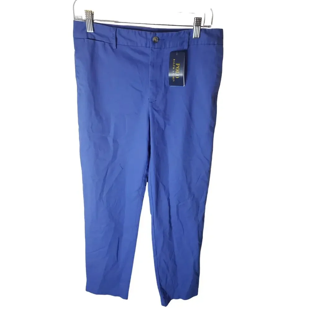 Polo Ralph Lauren Blue Chico Pants, NWT, Size 20